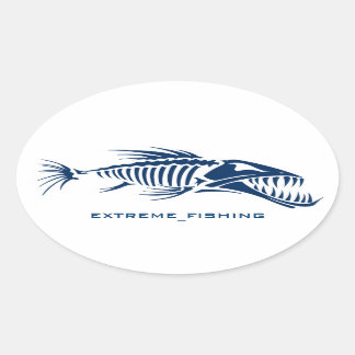 ADESIVO OVAL EXTREME_PESCA