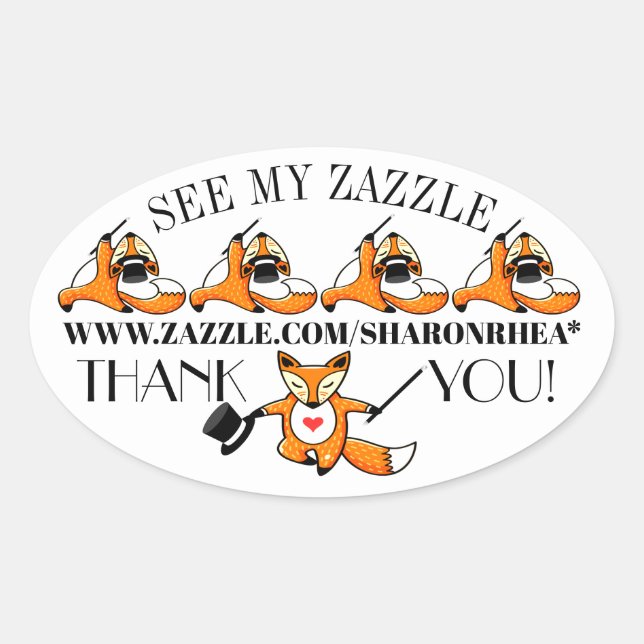 Adesivo Oval Faça o seu Promocional (Frente)