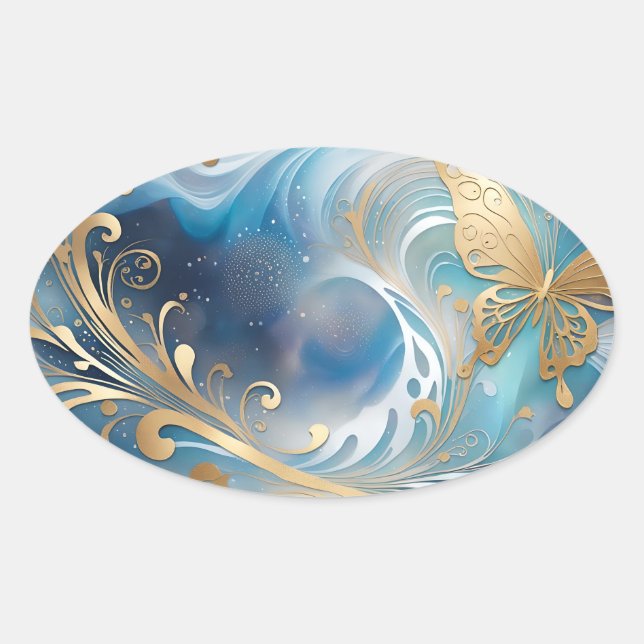 Adesivo Oval Fauna 1 - 001 (Frente)