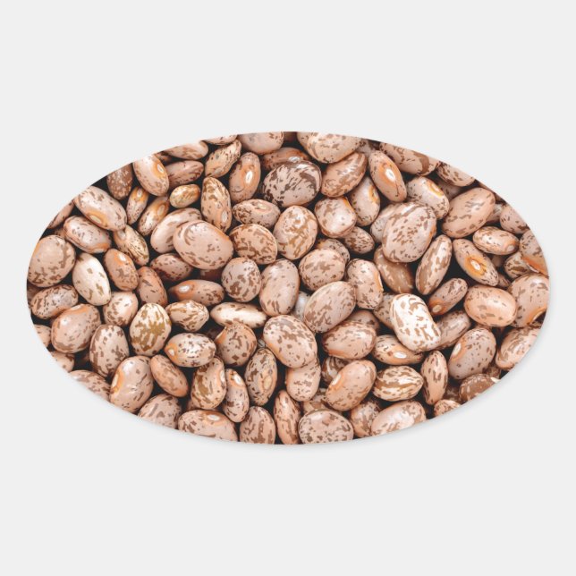 Adesivo Oval Feijão-maria (Frente)