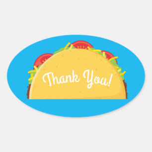 Adesivo Oval Festa de primeiro aniversario das Crianças Cujo Ta