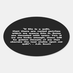 Adesivo Oval Filme De Alegria