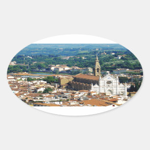 Adesivo Oval Florença linda
