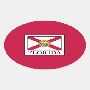 Adesivo Oval Flórida