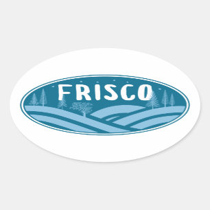 Adesivo Oval Frisco Colorado Outdoor