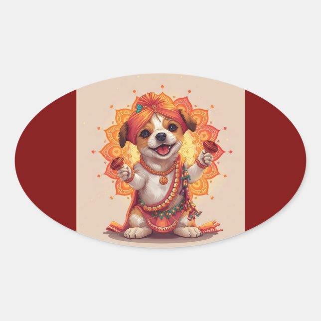 Adesivo Oval Garba Guardian (Frente)