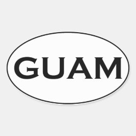 ADESIVO OVAL GUAM