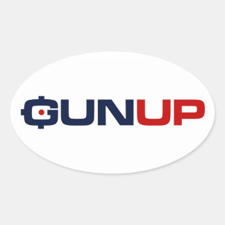 Adesivo Oval GunUp Sticker of Incrível