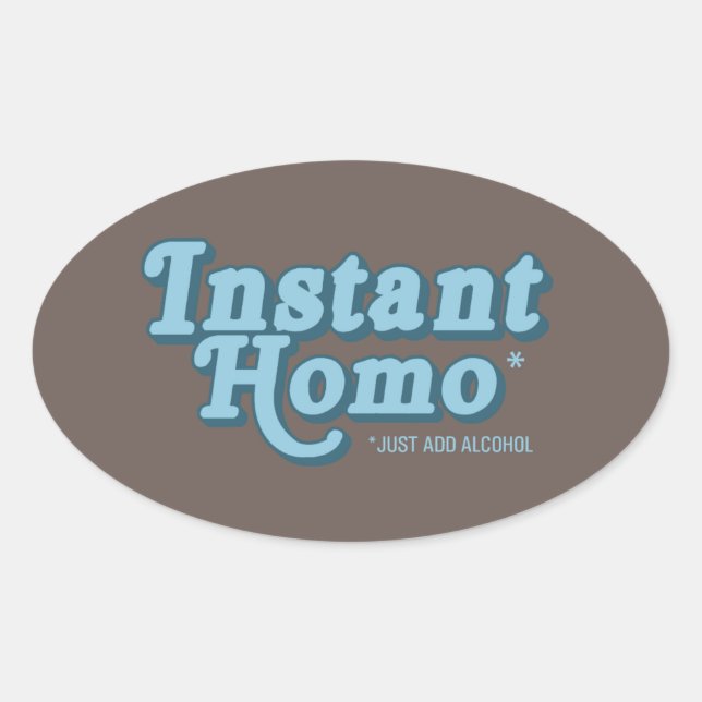 ADESIVO OVAL HOMEM INSTANTÂNEO (Frente)