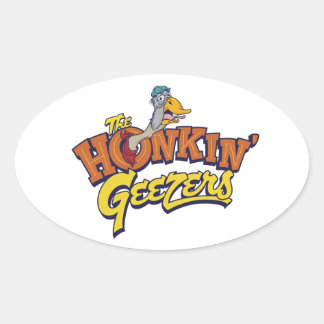 Adesivo Oval Honkin' Geezer Sticker