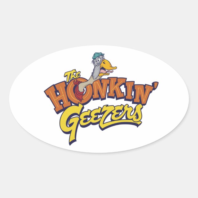 Adesivo Oval Honkin' Geezer Sticker (Frente)