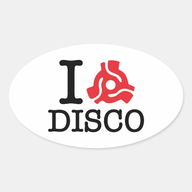 Adesivo Oval I 45 Adaptador Disco (Frente)