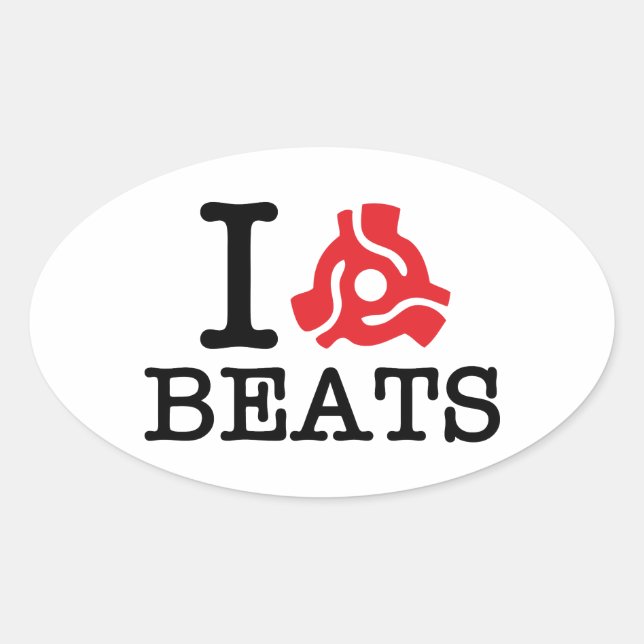 Adesivo Oval I 45 Beats do adaptador (Frente)