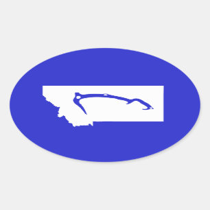 Adesivo Oval Ice Climb Montana