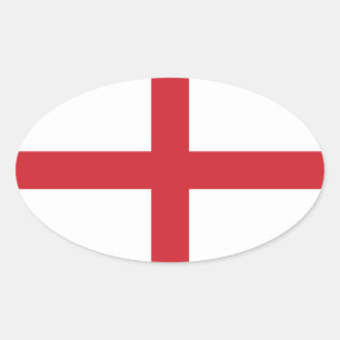 Adesivo Oval Inglaterra