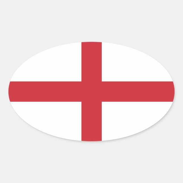 Adesivo Oval Inglaterra (Frente)
