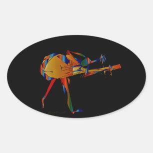Adesivo Oval Instrumentalista