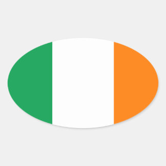 Adesivo Oval Irlanda
