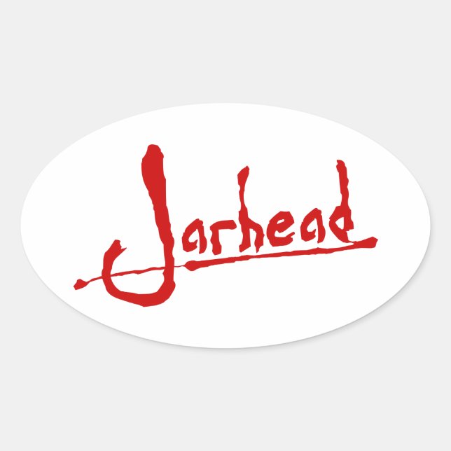 ADESIVO OVAL JARHEAD (Frente)