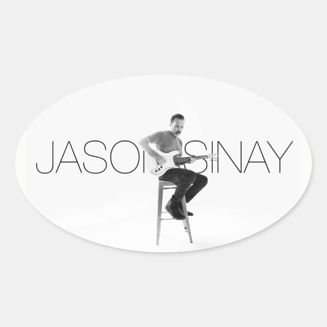 Adesivo Oval Jason Sticker (Frente)
