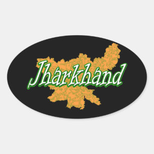 Adesivo Oval Jharkhand