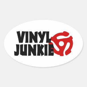 Adesivo Oval Junkie Vinil