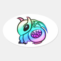 Kawaii Chibi Rainbow Dragon