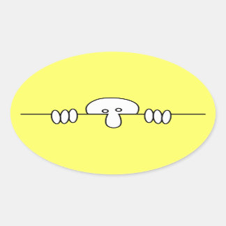 Adesivo Oval Kilroy Oval Sticker