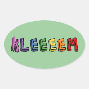 Adesivo Oval Kleem