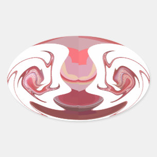 Adesivo Oval Lâmpada mágica Hakuna matata