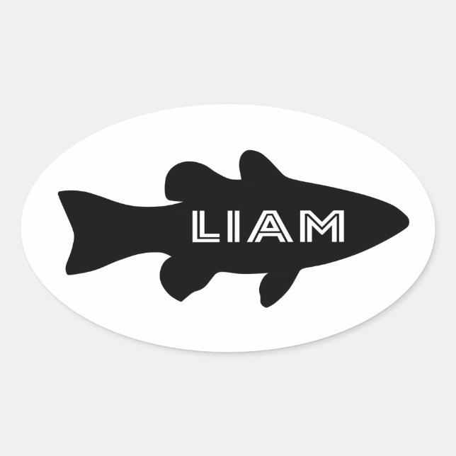 Adesivo Oval Liam (Frente)