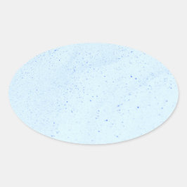 Adesivo Oval Light Blue Sand