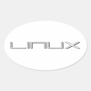 ADESIVO OVAL LINUX