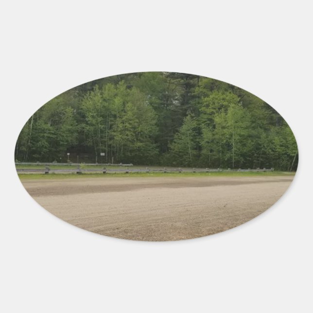 Adesivo Oval Locais Simples (Frente)