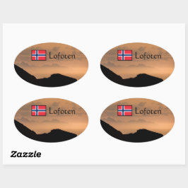 Adesivo Oval Lofoten