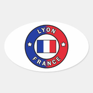 Adesivo Oval Lyon França