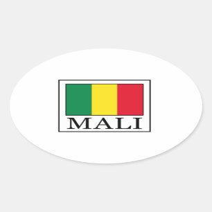 Adesivo Oval Mali