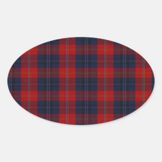 Adesivo Oval McKnight Clan Tartan