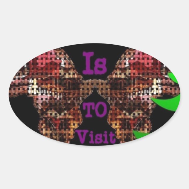 Adesivo Oval Meu desejo (Frente)