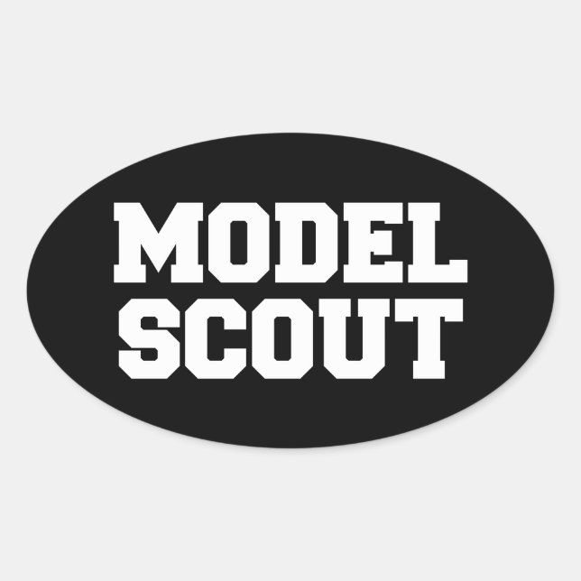 ADESIVO OVAL MODELO SCOUT (Frente)