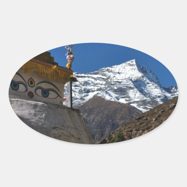 Adesivo Oval Monte Everest 8 (Frente)