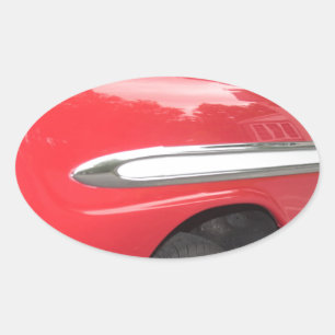 Adesivo Oval Muito Cromo! Legal demais!