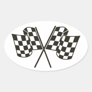 Adesivo Oval nascar