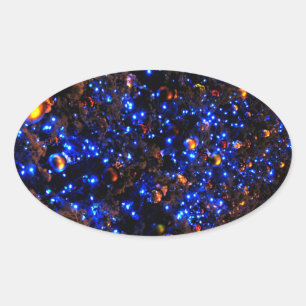 Adesivo Oval Natal gigante
