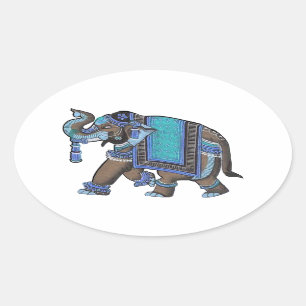 ADESIVO OVAL O CAMINHO MOSTRADO