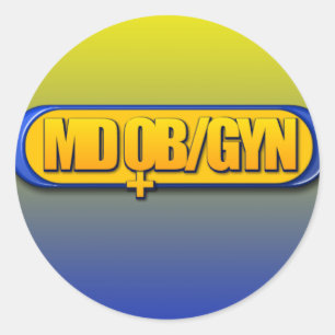 ADESIVO OVAL OB/GYN DO MD OBSTETRICS GYNECOLOGY
