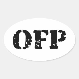 ADESIVO OVAL OFP