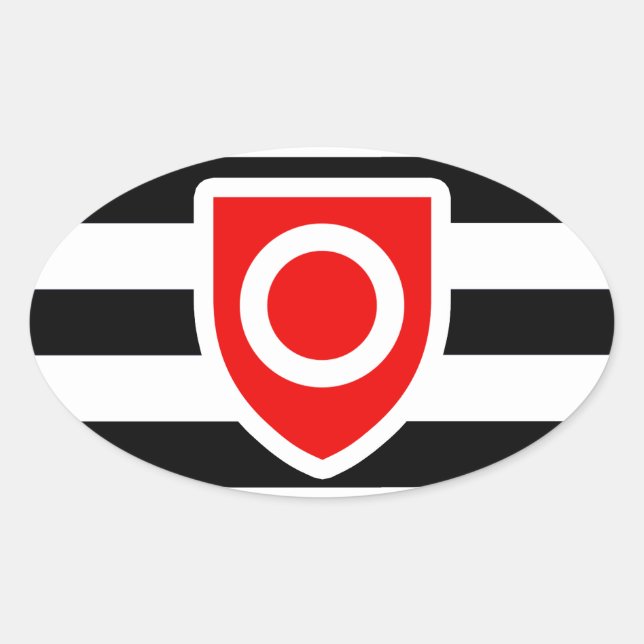 ADESIVO OVAL ORGULHO DE PROPRIEDADE (Frente)