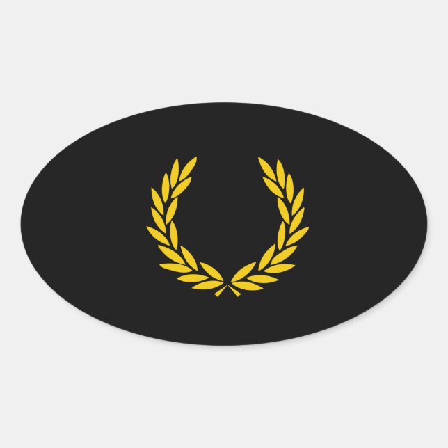 Adesivo Oval Orgulho Uniforme (Frente)