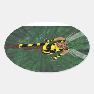 Adesivo Oval Oval do Stinger